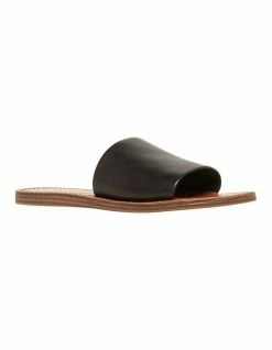 Windsor Smith Kiki Black Leather Slide -Deals Shoes Store 787892140 3 720x928