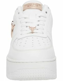 Windsor Smith Rich White/Rose Gold Leather Flatform Sneaker 8 Windsor Smith Rich White/Rose Gold Leather Flatform Sneaker -Deals Shoes Store 787893760 4 720x928