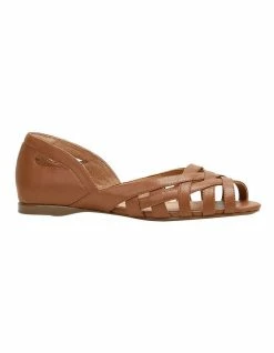 Hush Puppies Wim Tan Flat Shoe -Deals Shoes Store 788471830 3 720x928