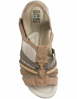 Planet Shoes Kelly 3 Alpaca Leather Flat Sandal -Deals Shoes Store 788494150 3 1 720x928