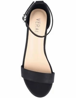 Verali Bobbie Black Softee Wedge Espadrille Sandal -Deals Shoes Store 789065470 5 720x928