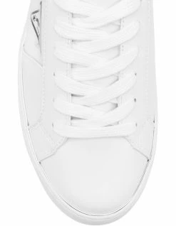 Guess Gimmie White Lace Up Sneaker -Deals Shoes Store 789187960 3 720x928
