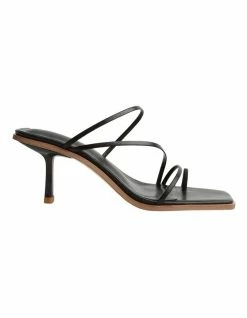 Tony Bianco Danni Black Sheep Nappa Heels