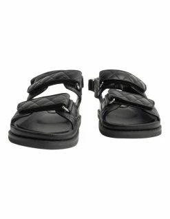 Tony Bianco Hiranni Black Sheep Nappa Sandals -Deals Shoes Store 793201150 3 720x928