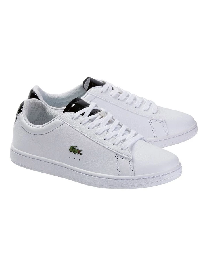 Lacoste Carnaby Evo 220 White Leather Sneaker 1 Lacoste Carnaby Evo 220 White Leather Sneaker