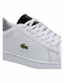 Lacoste Carnaby Evo 220 White Leather Sneaker 10 Lacoste Carnaby Evo 220 White Leather Sneaker -Deals Shoes Store 804357370 5 720x928