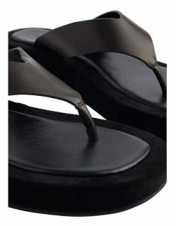 Tony Bianco Ives Black Como Thongs -Deals Shoes Store 807732190 5 720x928