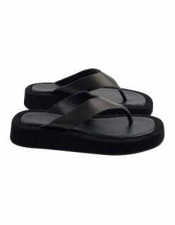Tony Bianco Ives Black Como Thongs -Deals Shoes Store 807732190 6 720x928