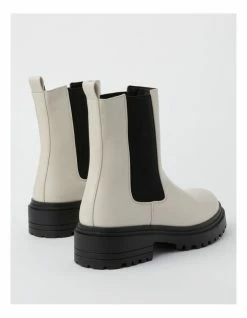 Miss Shop York Vanilla Combat Boot -Deals Shoes Store 810715600 6 720x928