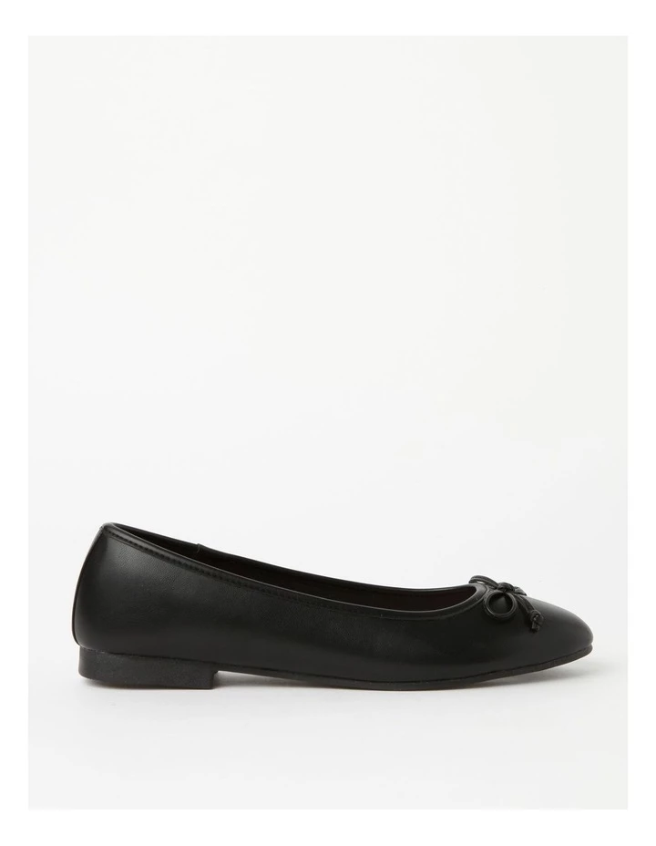 Miss Shop Robyn Black Low Heeled Flats 1 Miss Shop Robyn Black Low Heeled Flats