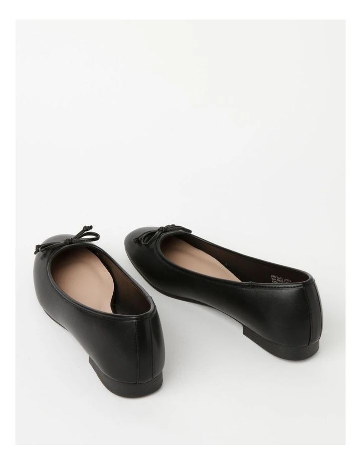Miss Shop Robyn Black Low Heeled Flats 5 Miss Shop Robyn Black Low Heeled Flats - Image 5