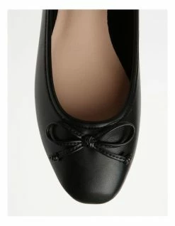 Miss Shop Robyn Black Low Heeled Flats 11 Miss Shop Robyn Black Low Heeled Flats -Deals Shoes Store 810716140 6 720x928