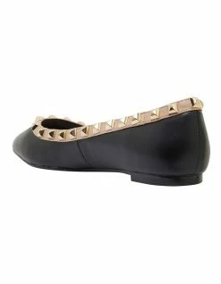 Pink Inc Iggy Black/Nude Kid Flat Shoes 13 Pink Inc Iggy Black/Nude Kid Flat Shoes -Deals Shoes Store 812201410 7 720x928