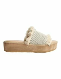 Tony Bianco Ebony White/Black Sandals