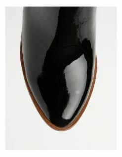 Zazou Soho Black Block Heel Loafer -Deals Shoes Store 816238270 7 720x928