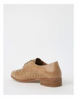 Zazou Sybil Camel Lace-Up Brogues -Deals Shoes Store 816395680 3 720x928