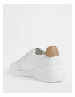 Basque Kayla White Lace-Up Sneaker -Deals Shoes Store 816617980 3 720x928