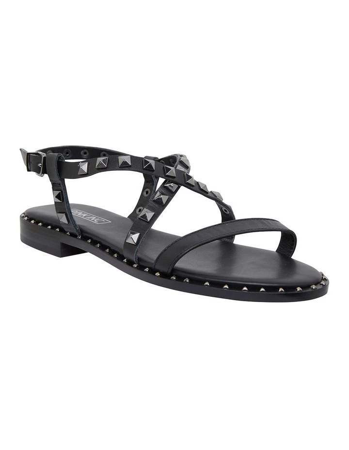Pink Inc Berry Black Calf Sandals 2 Pink Inc Berry Black Calf Sandals - Image 2