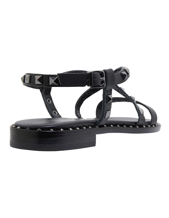 Pink Inc Berry Black Calf Sandals 4 Pink Inc Berry Black Calf Sandals - Image 4