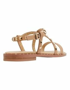 Pink Inc Berry Camel Calf Sandals -Deals Shoes Store 818436070 4 720x928