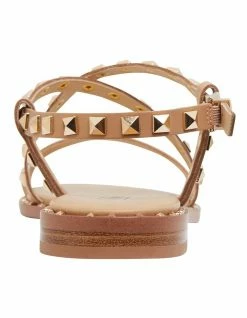 Pink Inc Berry Camel Calf Sandals -Deals Shoes Store 818436070 5 720x928