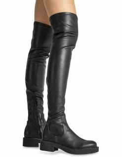 Tony Bianco Cascade Black Venezia Long Boots 8 Tony Bianco Cascade Black Venezia Long Boots -Deals Shoes Store 822015100 3 720x928