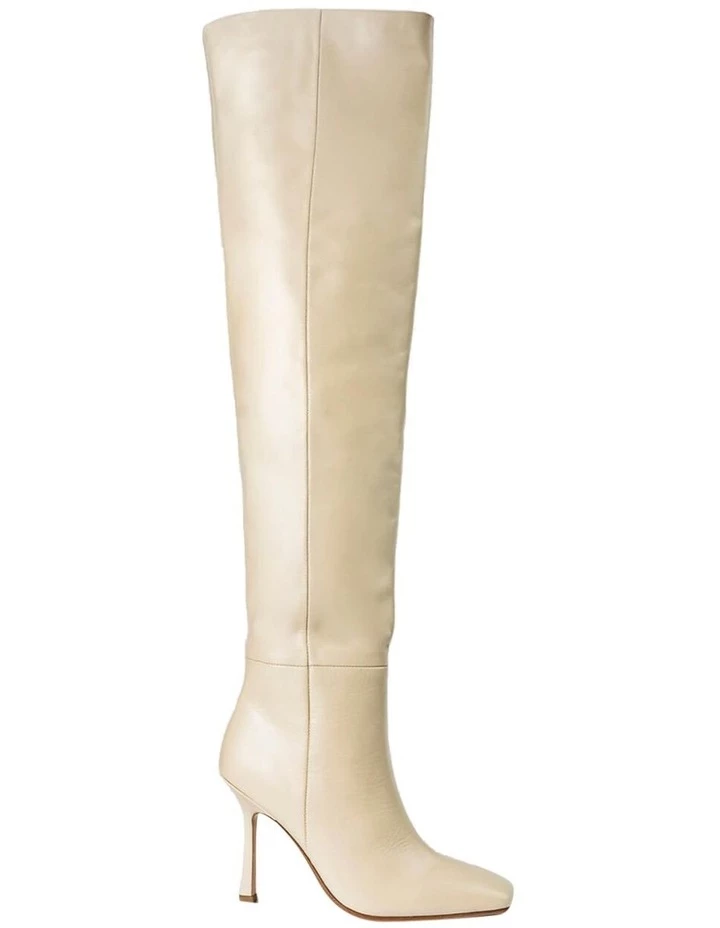 Tony Bianco Halo Vanilla Capretto Long Boots 1 Tony Bianco Halo Vanilla Capretto Long Boots