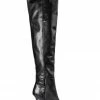 Tony Bianco Halo Black Como Long Boots