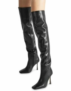 Tony Bianco Halo Black Como Long Boots -Deals Shoes Store 822022480 4 720x928