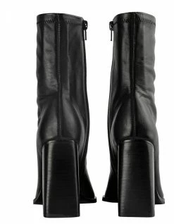 Tony Bianco Ines Black Como Ankle Boots -Deals Shoes Store 822024460 3 720x928