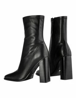 Tony Bianco Ines Black Como Ankle Boots -Deals Shoes Store 822024460 4 720x928