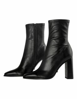 Tony Bianco Ines Black Como Ankle Boots -Deals Shoes Store 822024460 5 720x928