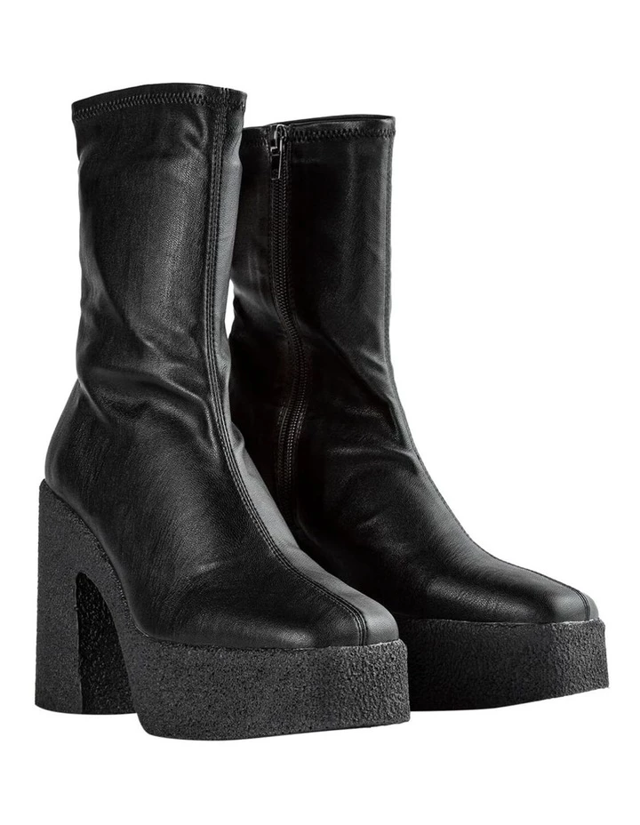 Tony Bianco Jude Black Venezia Ankle Boots 2 Tony Bianco Jude Black Venezia Ankle Boots - Image 2