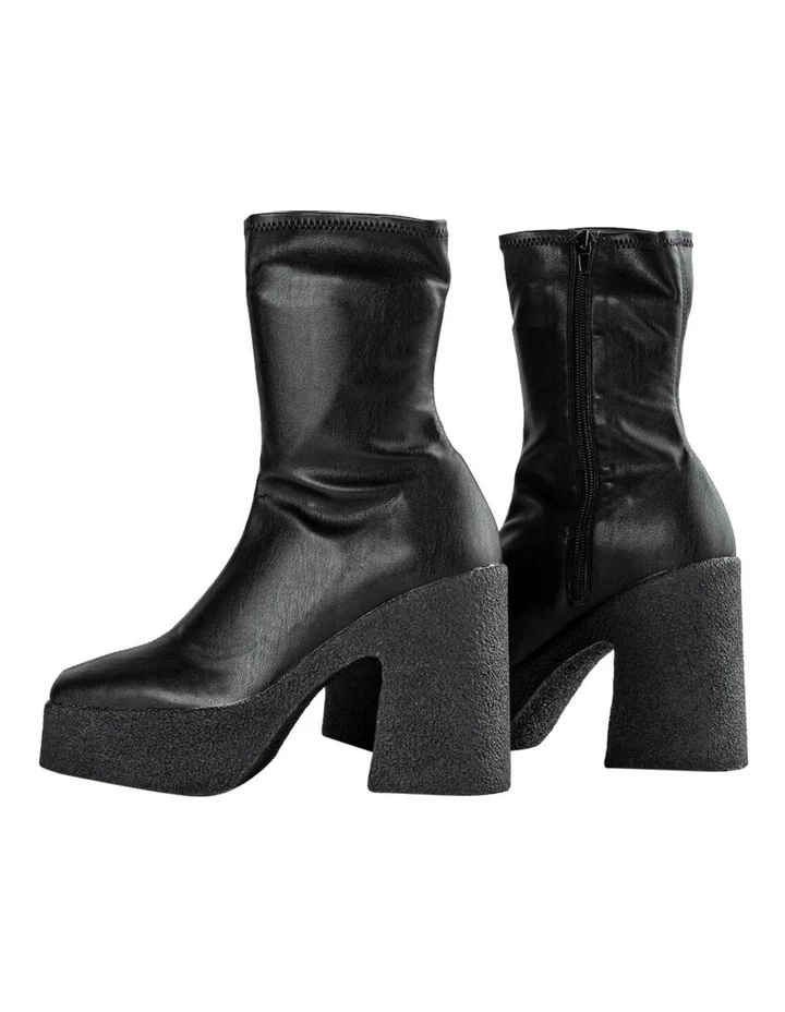 Tony Bianco Jude Black Venezia Ankle Boots 3 Tony Bianco Jude Black Venezia Ankle Boots - Image 3