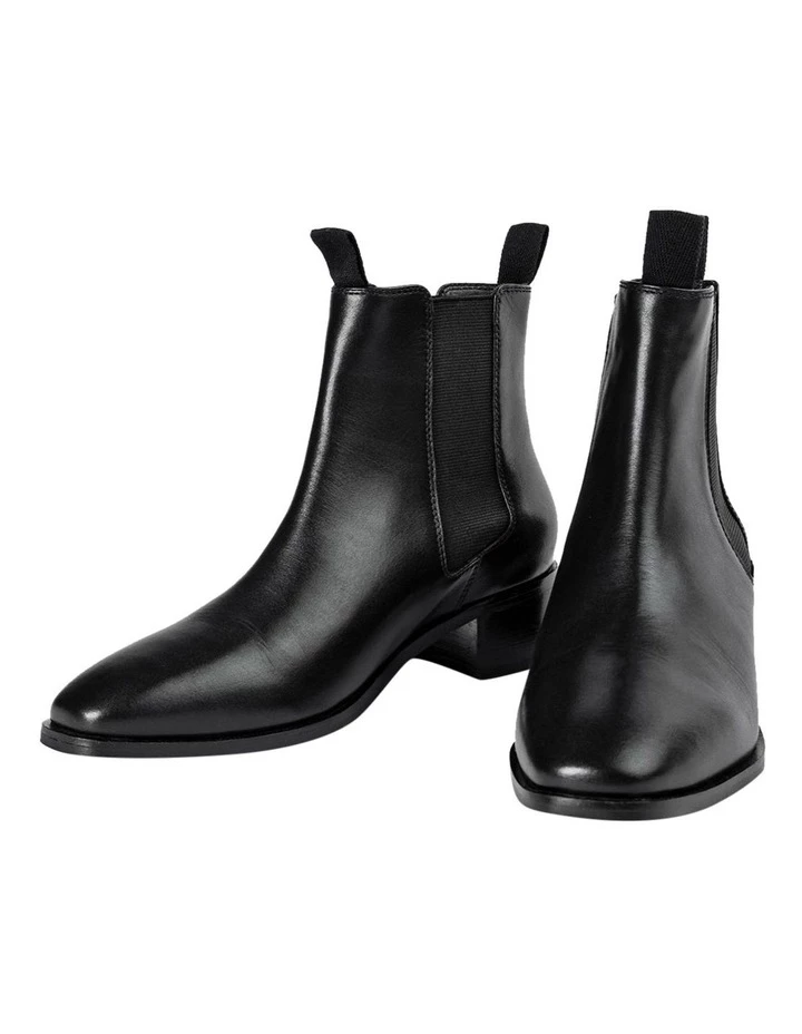 Tony Bianco Maxine Black Como Ankle Boots 2 Tony Bianco Maxine Black Como Ankle Boots - Image 2