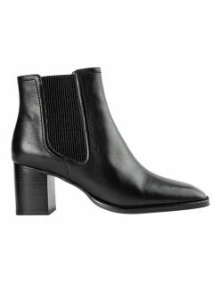 Tony Bianco Wager Black Como Ankle Boot
