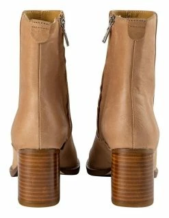Tony Bianco Westley Caramel Diesel/Choc Wax Ankle Boots -Deals Shoes Store 822076840 3 720x928