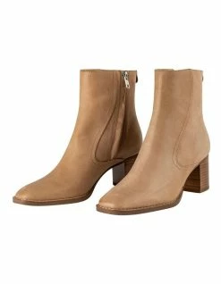 Tony Bianco Westley Caramel Diesel/Choc Wax Ankle Boots -Deals Shoes Store 822076840 5 720x928