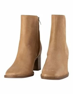 Tony Bianco Westley Caramel Diesel/Choc Wax Ankle Boots -Deals Shoes Store 822076840 6 720x928