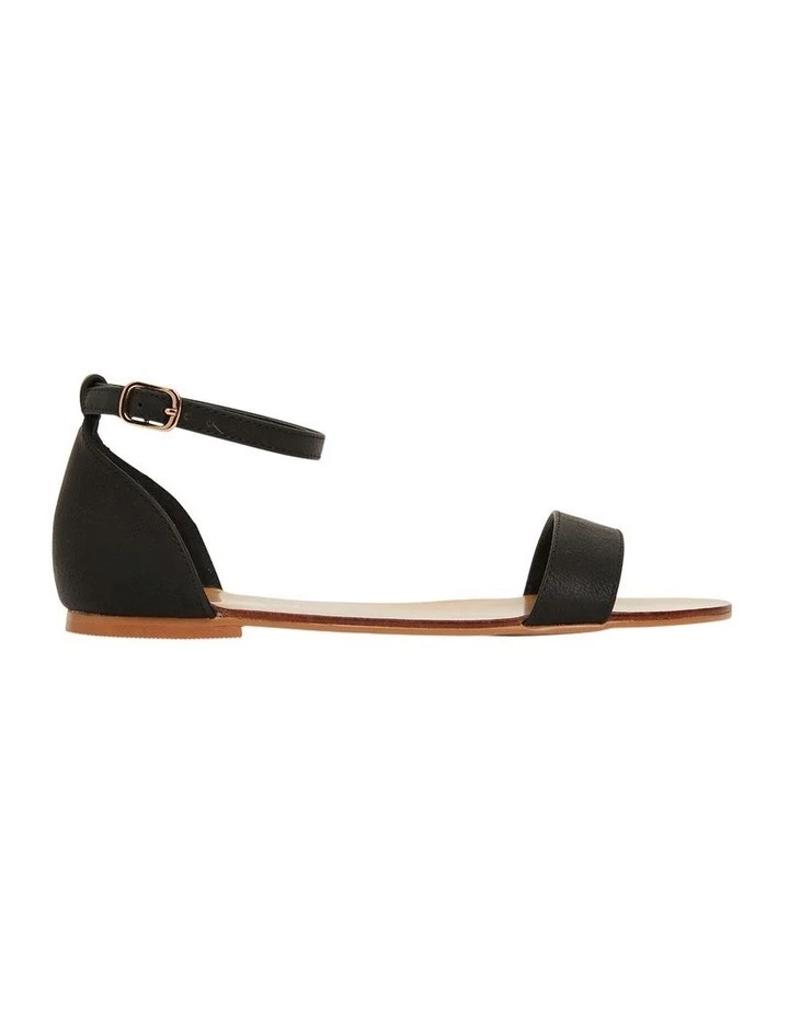 Ravella Babco Black Smooth Sandal 1 Ravella Babco Black Smooth Sandal