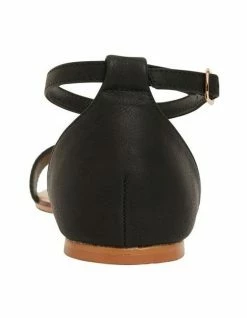 Ravella Babco Black Smooth Sandal 11 Ravella Babco Black Smooth Sandal -Deals Shoes Store 822901690 5 720x928