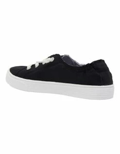 Ravella Mara Black Canvas Sneakers -Deals Shoes Store 822903580 7 720x928