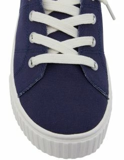 Ravella Mara Navy Canvas Sneakers -Deals Shoes Store 822903850 6 720x928