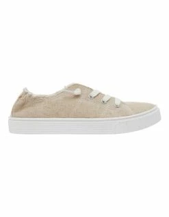 Ravella Mara Natural Canvas Sneakers