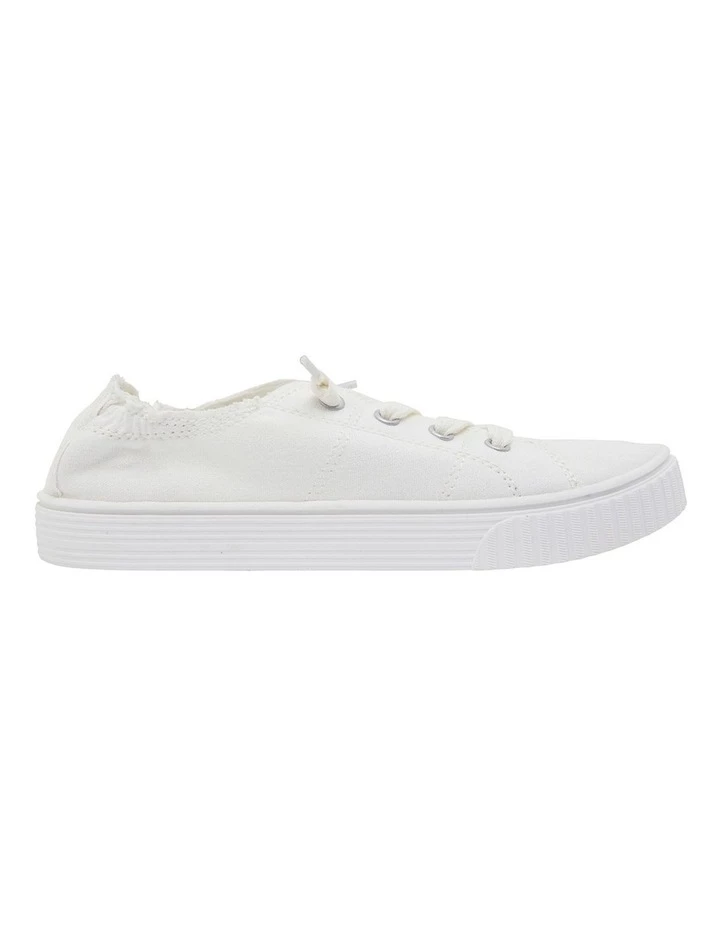 Ravella Mara White Canvas Sneakers 1 Ravella Mara White Canvas Sneakers