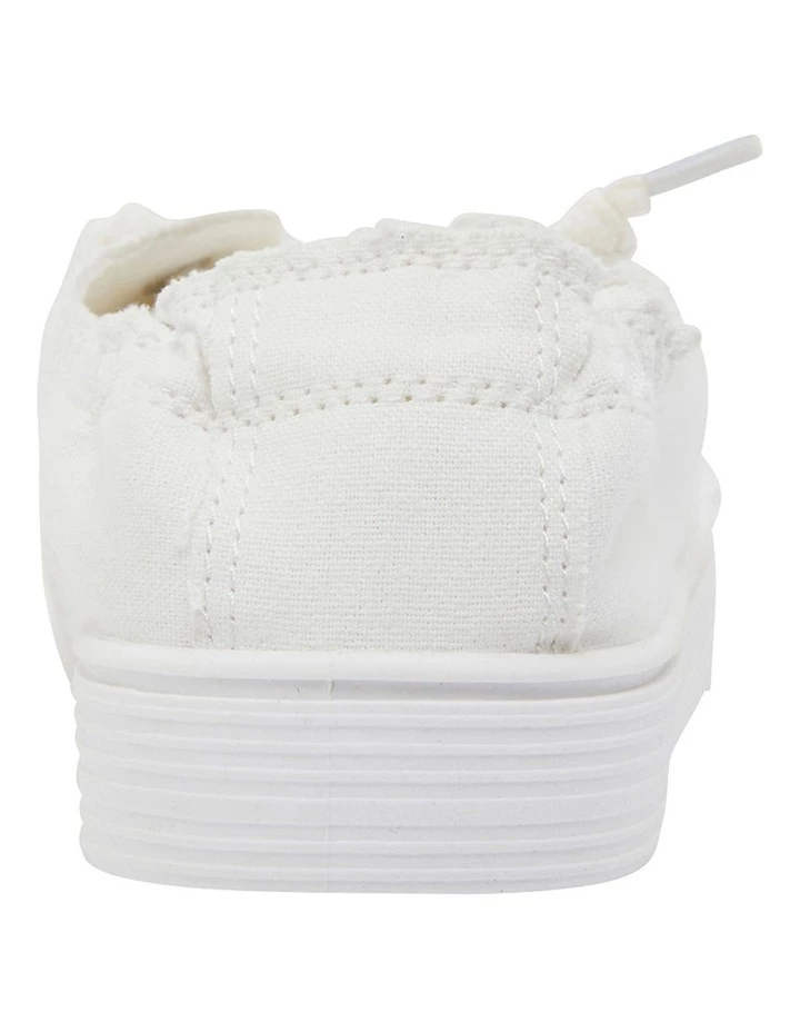 Ravella Mara White Canvas Sneakers 5 Ravella Mara White Canvas Sneakers - Image 5