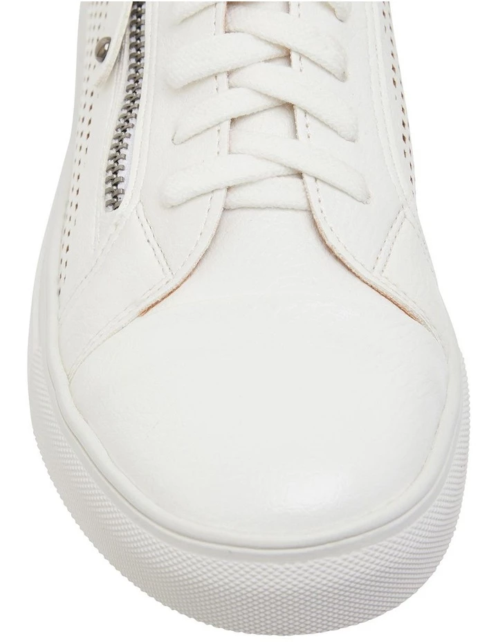 Ravella Romeo White Smooth Sneakers 5 Ravella Romeo White Smooth Sneakers - Image 5