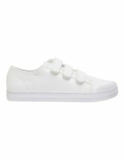 Ravella Veda White Smooth Sneakers