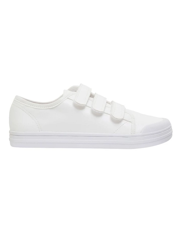 Ravella Veda White Smooth Sneakers 1 Ravella Veda White Smooth Sneakers