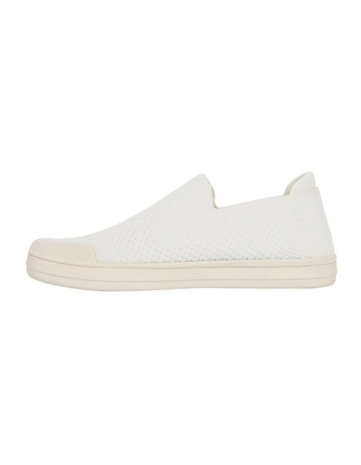 Ravella Veneto White Fabric Sneakers 3 Ravella Veneto White Fabric Sneakers - Image 3